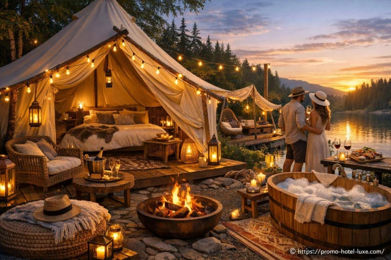 Glamping : le camping version chic et tendance pour un séjour unique