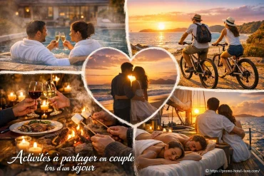 Idées d’activités à partager en couple lors d’un séjour inoubliable