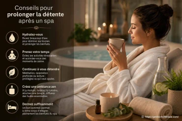 Conseils pour prolonger la détente après un spa et profiter pleinement du bien-être